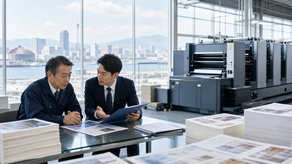 Featured image for the Fukuoka printing company M&A column