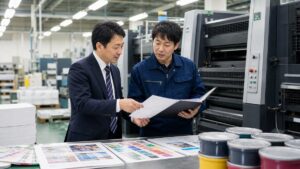 印刷設備と事業承継に関する画像